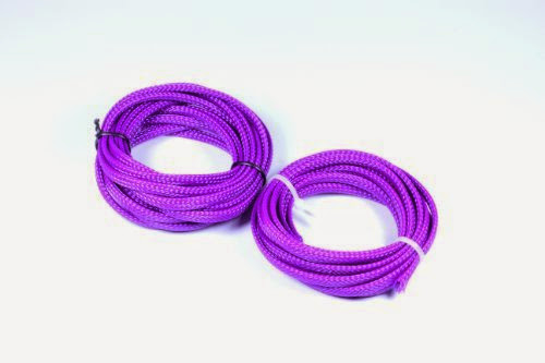  1/4 Inch UV Purple Kobra Sleeving (2 packs of 10 feet)