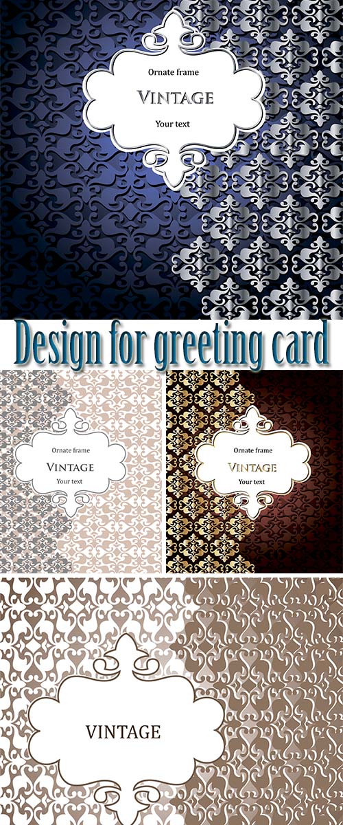 Stock: Design for greeting card 7 Stock: Design for greeting card 7