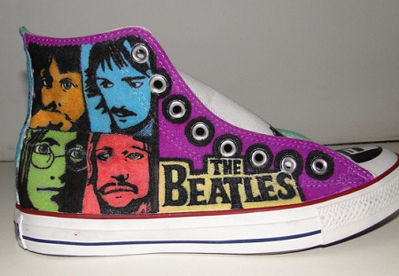 Customização de All Star - Beatles