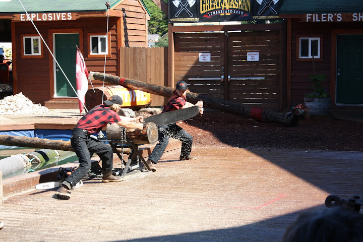 Alaskan Lumberjack Show, Ketchikan