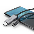 Cáp chuyển USB Type C sang HDMI Baseus hỗ trợ xuất Video 4K – 60Hz từ Smartphone ra TV (1.8 mét)