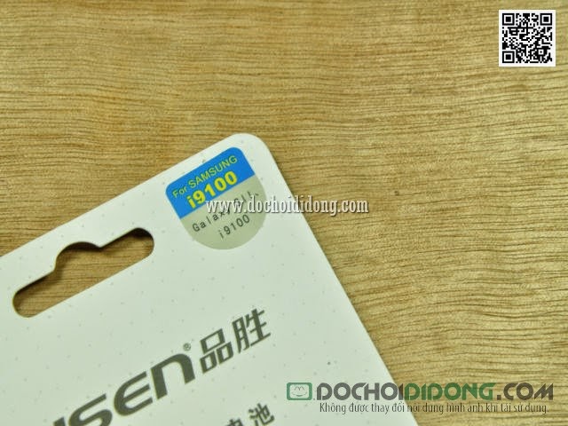 Pin Samsung Galaxy S2 I9100 Pisen 1650mah 