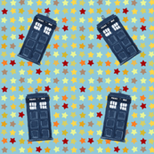 Would you be interested in a Doctor Who TARDIS Christmas Stocking?