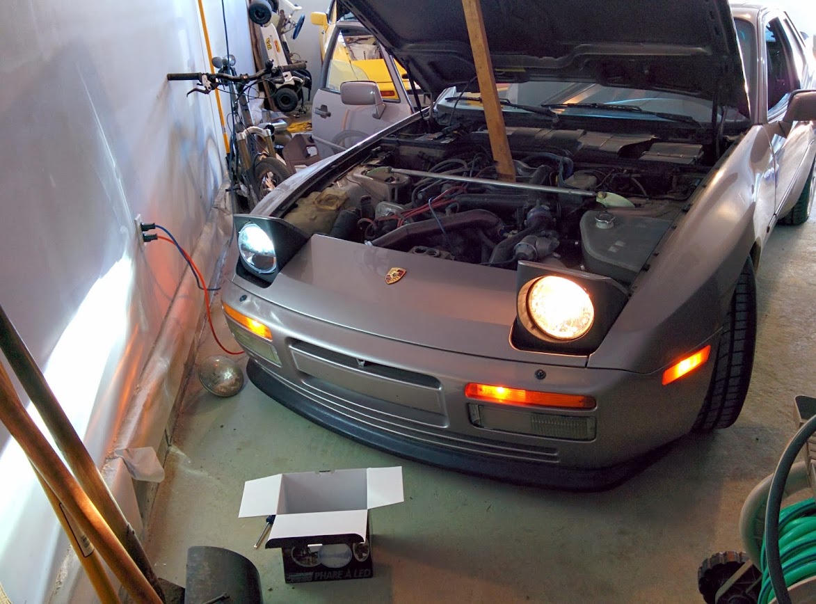 LED headlight upgrade completed - Rennlist - Porsche Discussion Forums