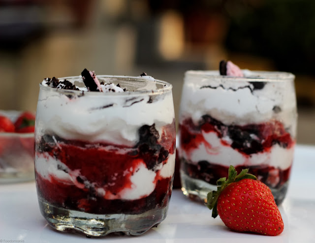 Strawberry Cookies and Cream Recipe | Easy Trifle Desserts