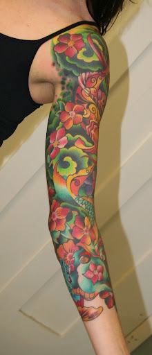girls sleeve tattoos