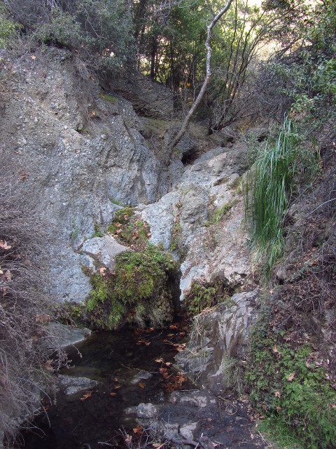 Temescal Canyon waterfall