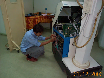 baiki mesin portoble x-ray