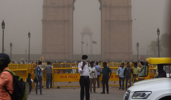 Dusty Storm Alert in Northern States of India