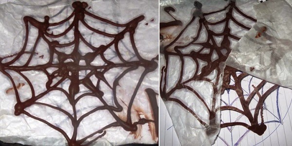Chocolate Spider Web Tutorial | Easy Chocolate Decorations