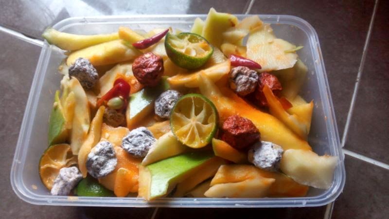 MisahRahman: Resepi jeruk mangga asam boi