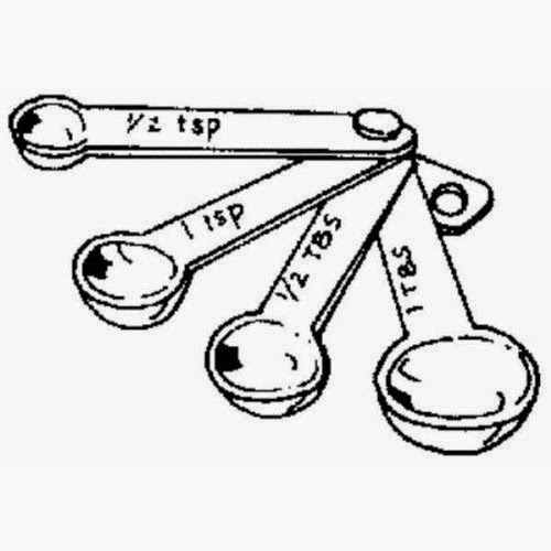 Plastic Measuring Spoon Set (Set of 4)