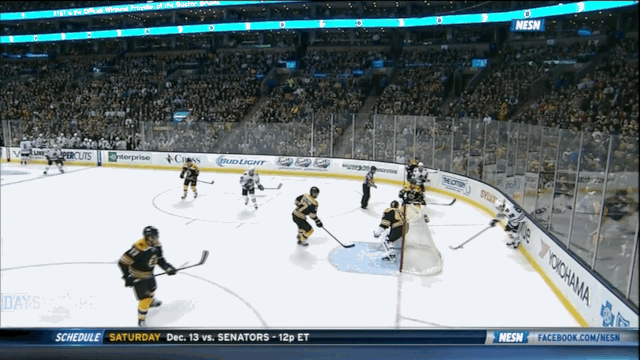 At Least It Took More Than 17 Seconds. BRUINS LOSE.
