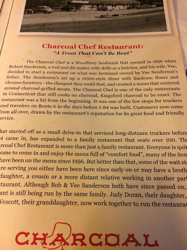 Restaurant «Charcoal Chef», reviews and photos, 670 Main St N, Woodbury, CT 06798, USA