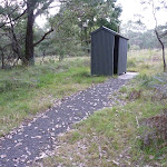 Toilet at Bradneys Gap Camping area