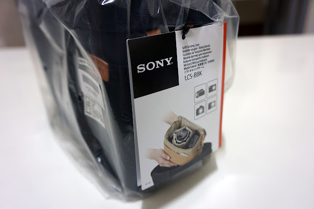 開箱｜SONY LCS-BBK 相機鏡頭攜行包 3