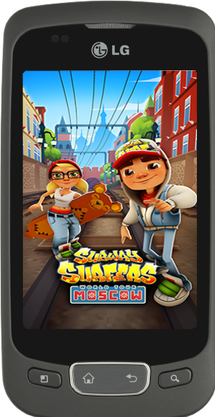 Subway Surfers for LG P500