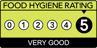 The Eagle Food hygiene rating is '5': Very good