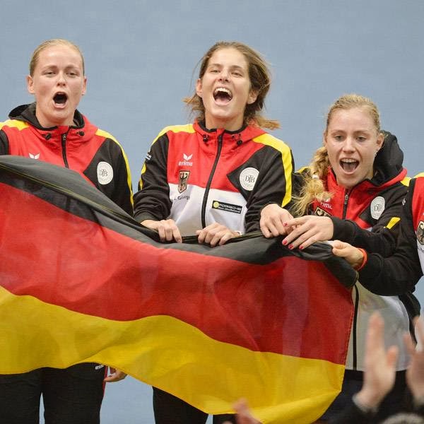  The win gave the Germans, who last won the Fed Cup in 1992, an unassailable 3-0 lead in the tie.