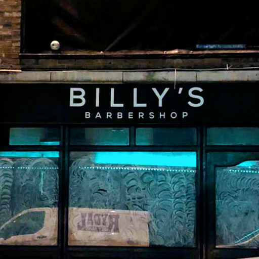 Billy's Barber shop logo