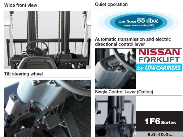 Unicarriers Japan - Operator Comfort Unicarriers Japan - Operator Comfort