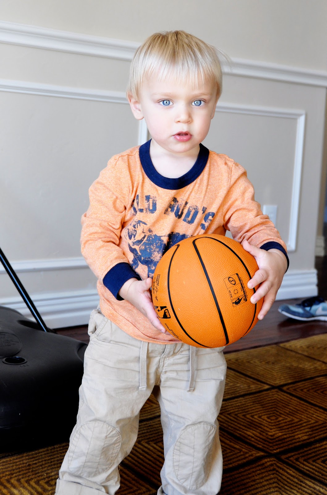 the clayton clan: My little basketball player...