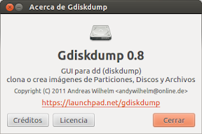 Clona un disco duro o una partición con gDiskDump