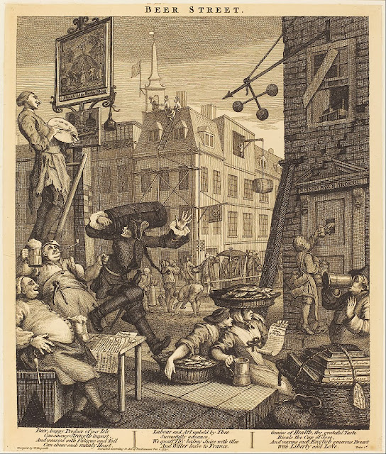 William Hogarth - Beer Street William Hogarth - Beer Street