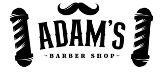 Adam's barbershop logo