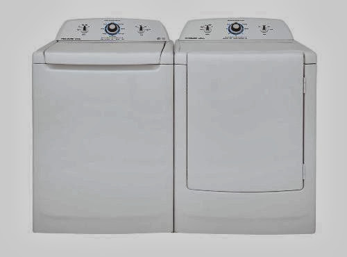  Frigidaire Top Load Washer  &  Electric Dryer Laundry Set FAHE1011MW FARE1011MW