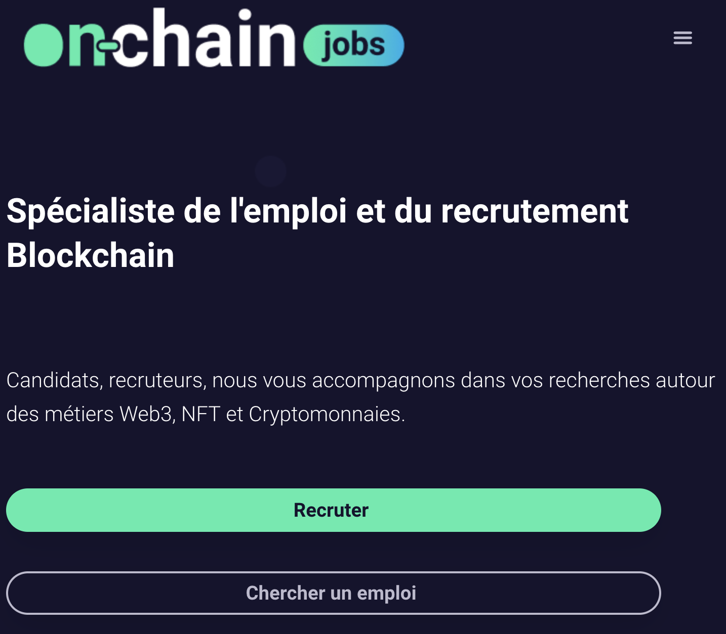 onchainjobs recrutement web3