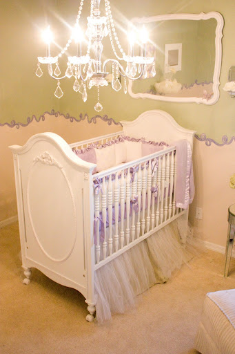 Purple and Green Nursery