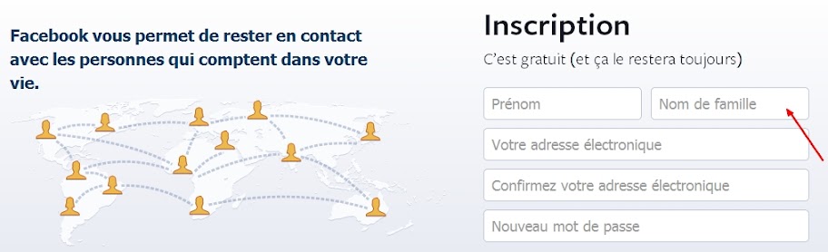 vrai nom sur facebook