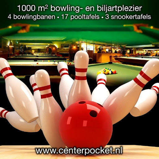 Centerpocket | Pool, Snooker, Bowling & Darts logo