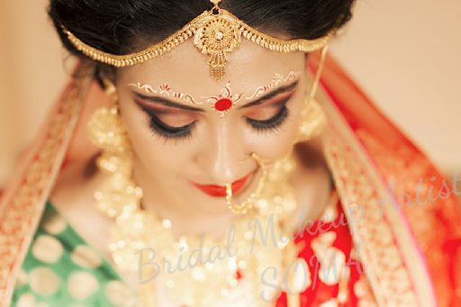Bridal Makeup Artist SOMA, 29, Bidhan Rd, Ward 11, Hakim Para, Siliguri, West Bengal 734001, India, Artist, state WB