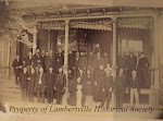 Members of the Lambertville Historical Society - circa 1890!