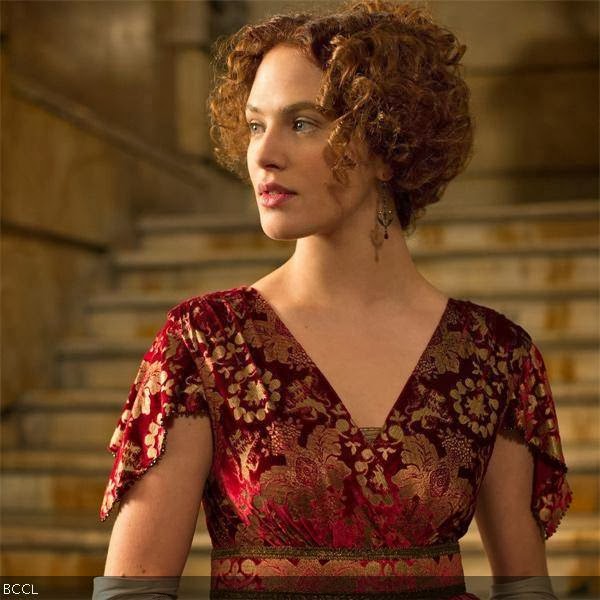 Jessica Brown Findlay in a still from the Hollywood film Winter's Tale.