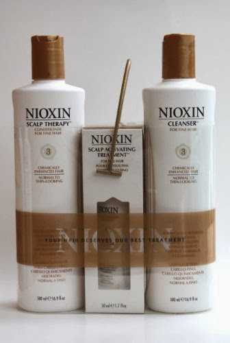 Nioxin System 3 Trio [16.9oz Cleanser, 16.9oz Scalp Therapy, 1.7oz Scalp Activating Treatment]