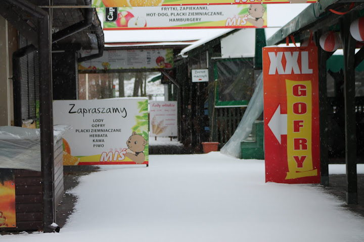 Strefa gastronomiczna nieczynna do wiosny...