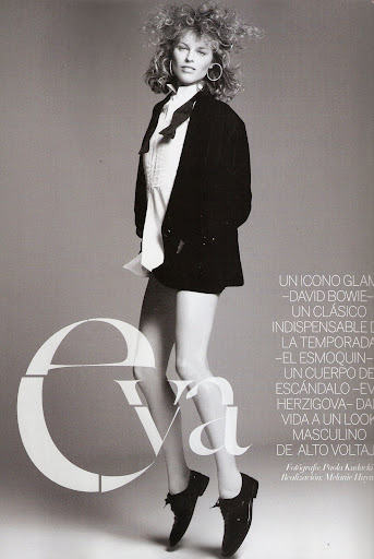 Eva| Eva Herzigova by Paola Kudacki for Vogue Spain September 2011!