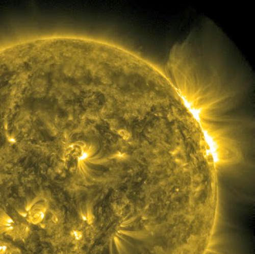 Sun Unleashes X Class Solar Flare