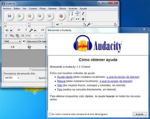 AUDACITY 1.3.13 GRATIS SCARICARE