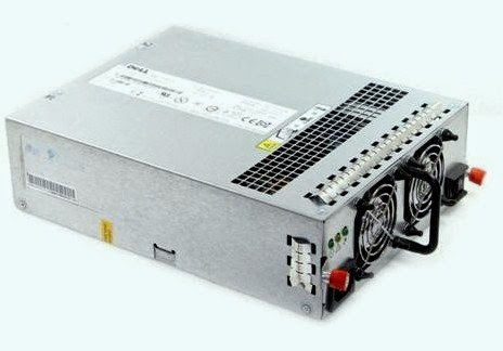 Dell - 488W Redundant Power Supply for PowerVault MD1000/MD3000. Mfr. P/N: 0H703N.