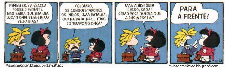 Clube da Mafalda:  Tirinha 718 