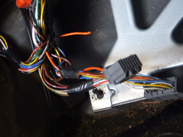 Splice the DCC harness into the car's wiring