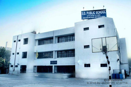 SD Public School, east Punjabi Bagh, Road Number 10, East Punjabi Bagh, New Delhi, Delhi 110026, India, State_School, state UP