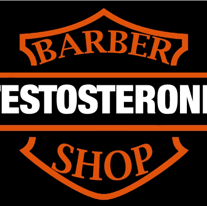 Testosterone Barbershop logo