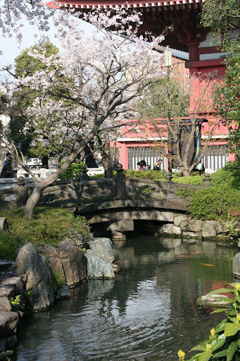 En route vers le Japon #4 Jardin du temple d'Asakusa