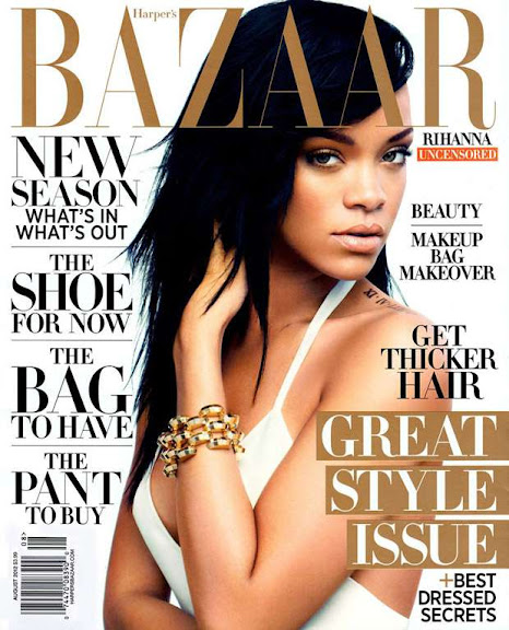 Rihanna Harpers Bazaar Magazine Cover