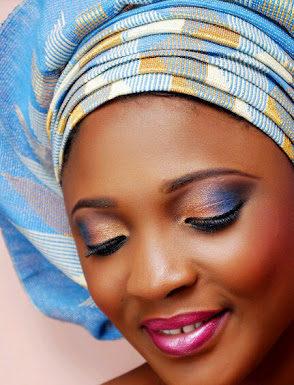 blue gele